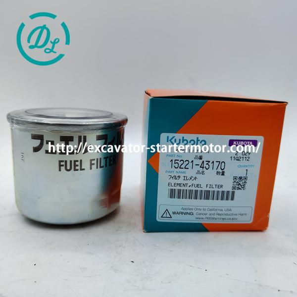 EexcavaStart Kubota U40-6 Excavator Fuel Filter 15221-43170 OEM