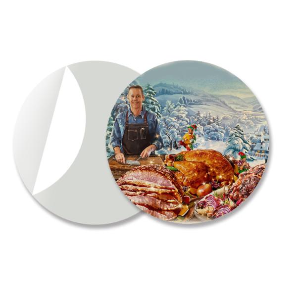 Customized Shape Die Cutting 3D Lenticular Printing Service Stickers For Book