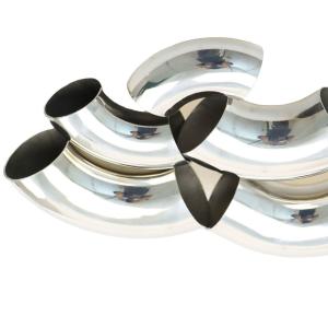 Laser Cutting Stainless Steel Pipe Stainless Steel Tee Pipe Fittings Marine