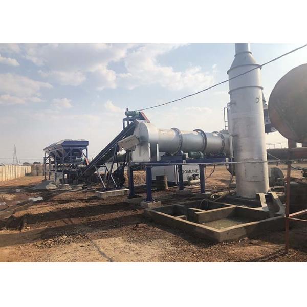 Система завода смешивания барабанчика асфальта высокой эффективности холодная агрегатная питаясь