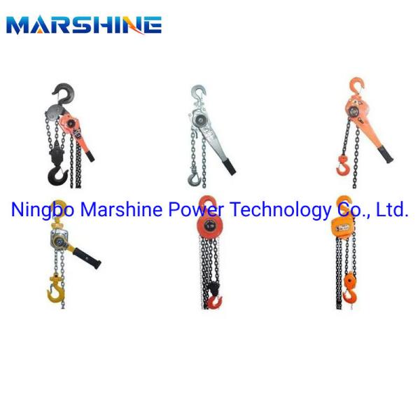 Antimagnetic Construction Hand Wrenching Chain Tackle Block