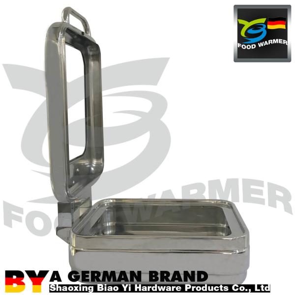 4L Catering Chafing Dishes 280*370*140mm Sturdy Body High Strength Corrosion Resistant