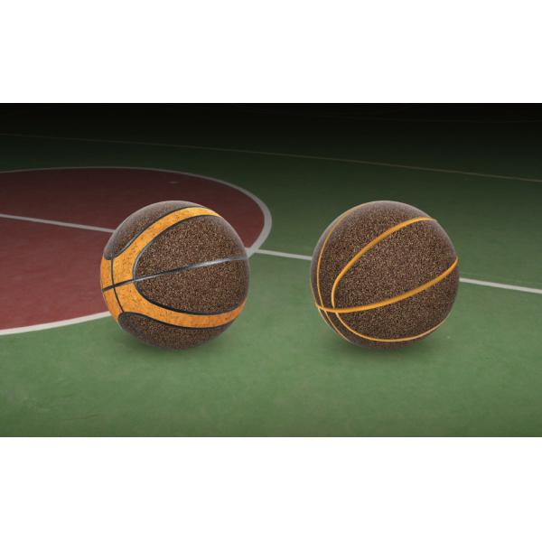 Сопротивление воды баскетбола естественной пробочки для всего OEM возрастов