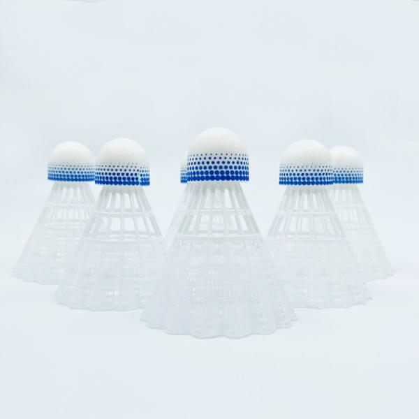 Nylon Leaf Badminton Shuttlecock Birdies PEA Cork