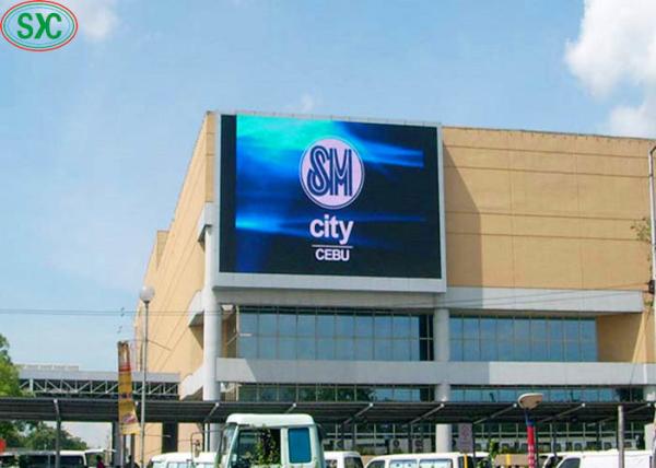 Iron Cabinet LED Billboard Screen, Outdoor Waterproof Billboard P5 Epistar LED Chipset