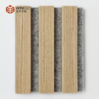 Timeless Wood Slat Acoustic Panels For Harmonious Interiors Three Side Banding