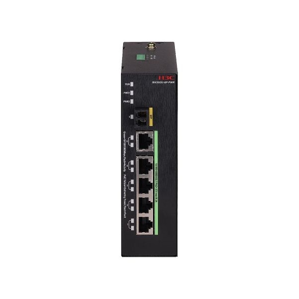 Industrial-Grade PoE+ Switch With 6-Port 30W Power & Wide Temp Range - H3C LS-IE4300U