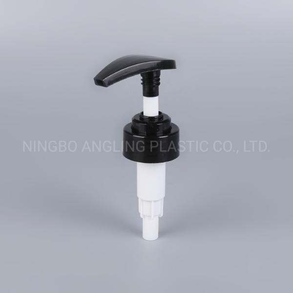 33/410 Lotion Ribbed Closure with Tube in Black Pump Customization Customized Request