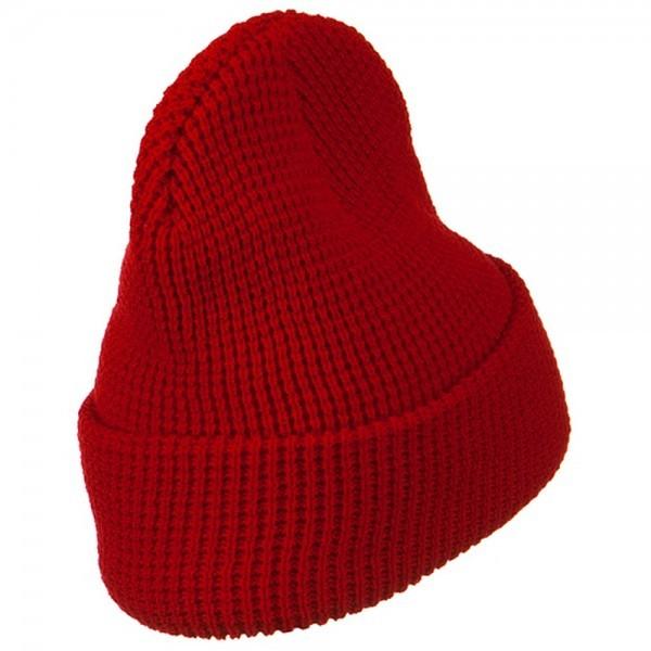 Poly Wool Knit Pom Pom Beanie Winter Solid Warm Plain Skull Cuff Caps Hand Wash Only
