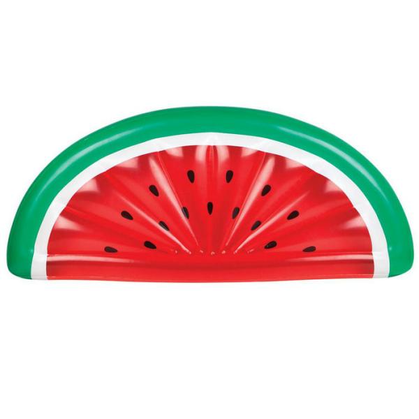 Inflatable Half Watermelon Pool Float / Outdoor Inflatable Pool Raft