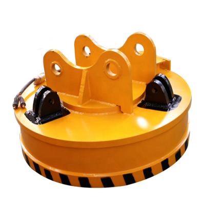 Custom Excavator Circular Electromagnet Chuck For Metal And Lifting Scrap