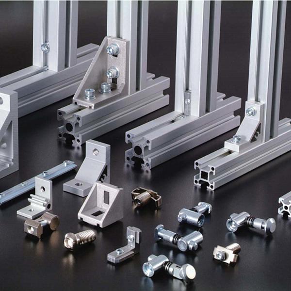 Compatible Aluminum Alloy Profile Accessories For T Slot Aluminum Extrusion
