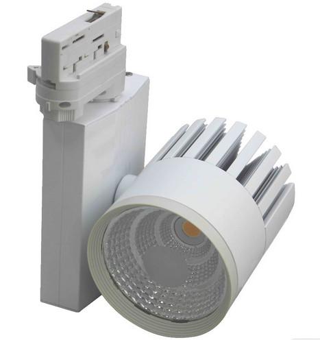 High Power Indoor White Track Lighting Clothing Store Led Light Track