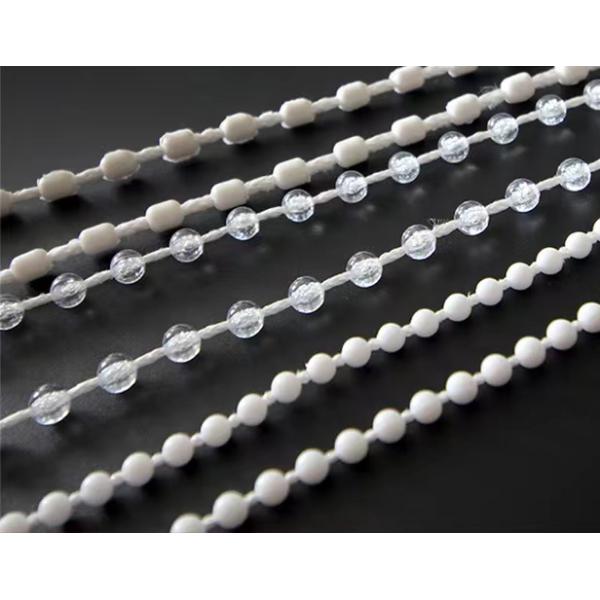 Прочная ручная цепь шарика компонентов 4.5mm ролика слепая пластиковая