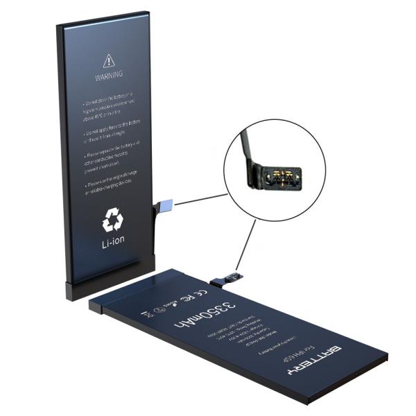 Eco - Friendly Iphone Lithium Battery 3350mAh 6P 6SP 100% Cobalt Material