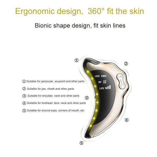 Портативный электрический подниматься стороны Multi функциональное Guasha сдавая в утиль доску массажа для стороны