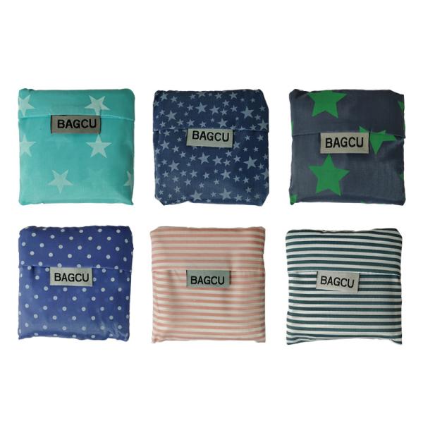 11*11cm Reusable Shopping Bags That Fold Into Themselves Foldable Tote Bag