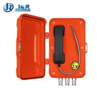Boîtier téléphonique robuste à composition automatique et anti-corrosion avec alimentation par Ethernet