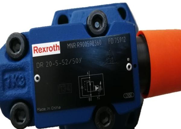 Válvula hidráulica Rexroth DR20-5-52/50Y Funcionamiento de bajo ruido Múltiples métodos de ajuste de alta fiabilidad