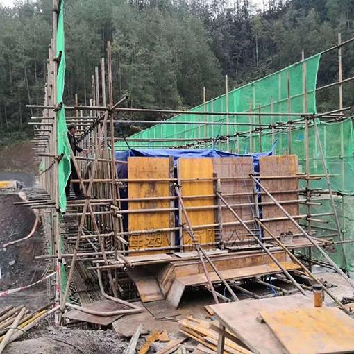 Blue Water System Pressure Tank Foldable For Roadbeds And Bridges Construction Sites