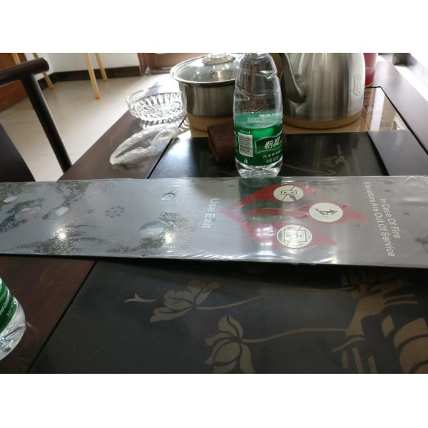 Stainless Steel Fire Alarm Panel , Elevator Operating Panel, Engraving Metal Nameplate