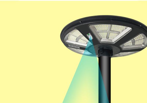 Luces solares de jardín impermeables IP65 con sensor de radar para jardín, porche, montaje en pared