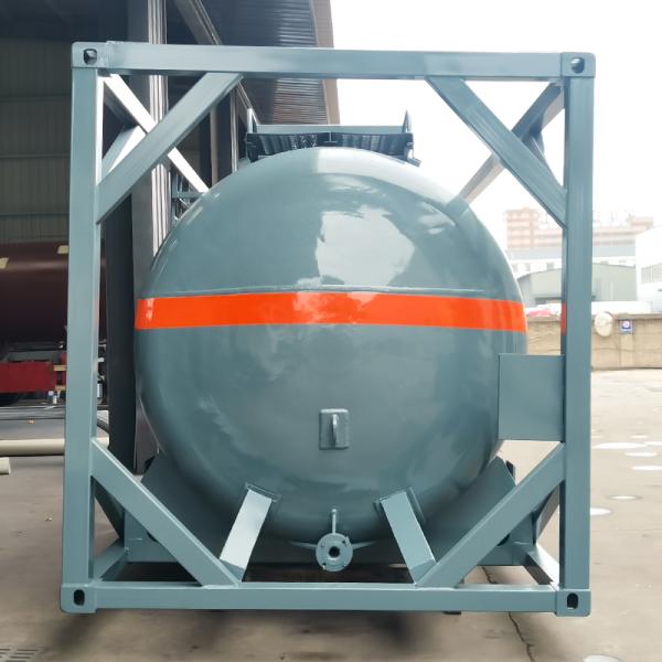 20FT Concentrated Nitric Acid Tank Container With Complete Equipment ISO Certified