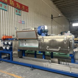 Single Screw PP Strap Production Line for Recycled PP Granules