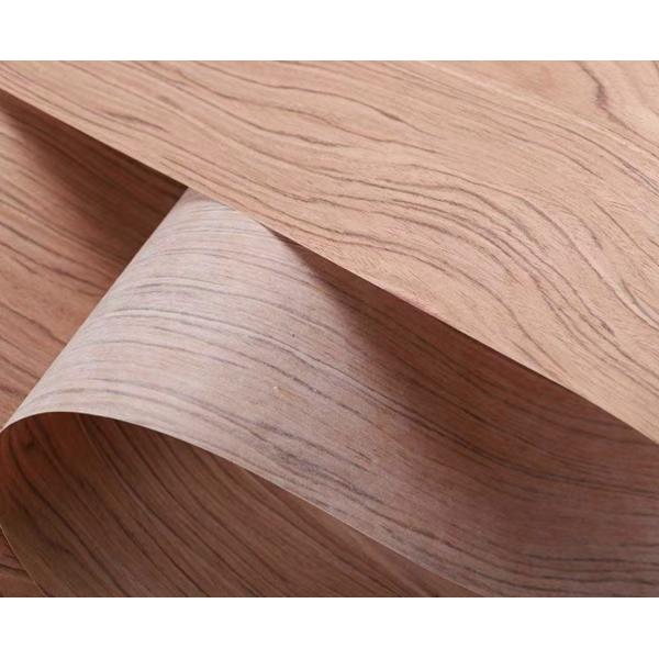 Lacquer Free Non Woven Fabric Wrapping Wood Veneer Thickness 0.1-0.5mm