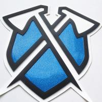 O logotipo de carimbo quente 3D das etiquetas do vestuário da cópia de tela gravou o silicone que imprime a etiqueta do filme de transferência