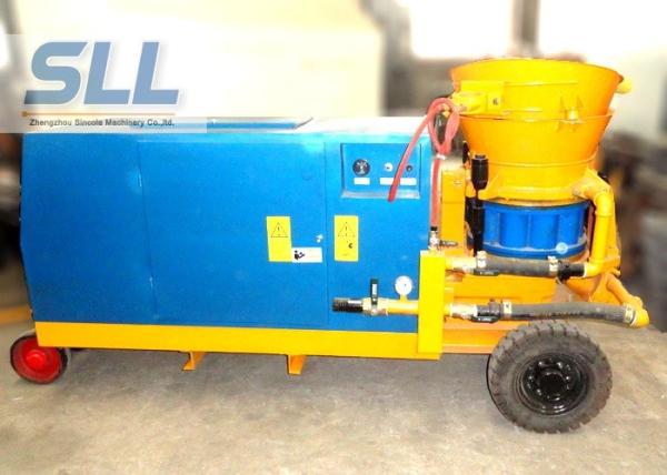 Tunneling Diesel Power Concrete Spraying Machine By Battery Starting