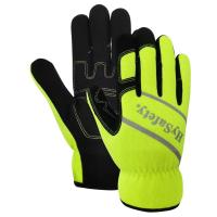 La mécanique de faible puissance d'OEM de Hysafety porte le CE salut Vis Work Gloves de gants