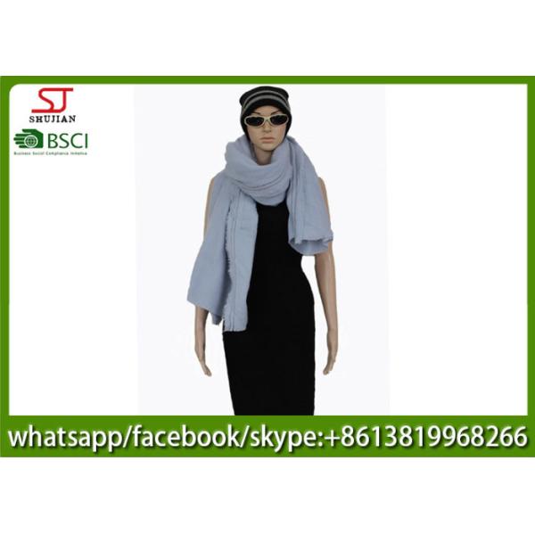 255g 200*90cm 100%Acrylic Woven scarf  Hot sale high quality keep warm fashion match clothes factory