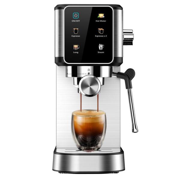 Anbolife BC08 Cafetera Espresso Portátil 15Bar Acero Inoxidable
