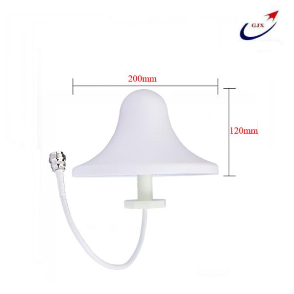 Indoor 5dBi 2.4GHz ABS White N Male Female Omni Directional Ceiling Antenna