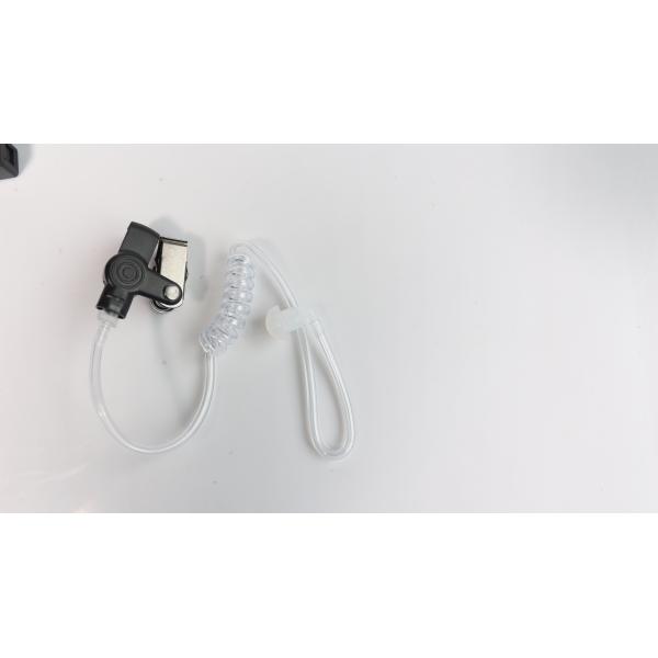 Black Microphone Noise Cancelling Earbuds for 3.5mm Connectors Walkie Talkie Headset