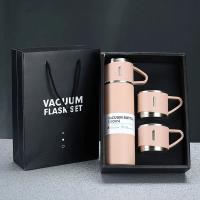 Copo cerâmico de isolamento de parede dupla 2 em 1 500 ml