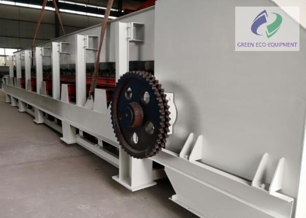 Large Capacity Apron Weigh Feeder , Chain Plate Feeder For Power Plant