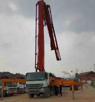 SY5419THB 56 Used Concrete Pump Truck 56M 6 Section Vertical reach
