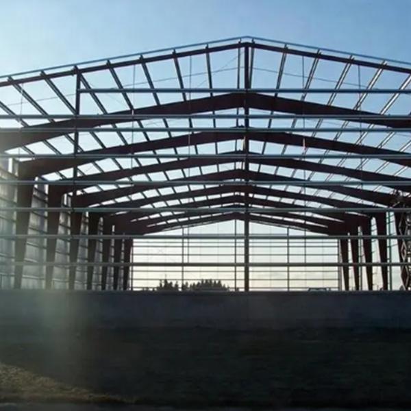 Z Purlin Commercial Steel Structure Building Storage Warehouse For Industrial Plant