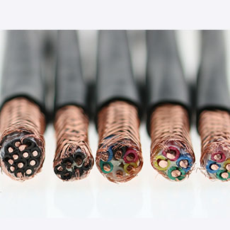 Телефонная связь 300/500В Медная проводник ПВХ Изолированный электрический кабель RVV