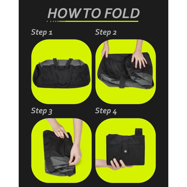 Сборник спортивных сумок для мужчин, женщин, складный сумка для путешествий, легкая сумка для выходных с обувным отсеком,