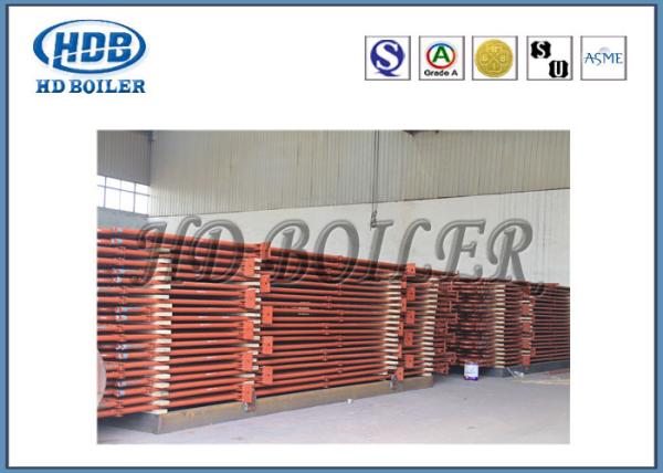 Anti Corrosion Industrial Boiler Superheater Tube , Fuel Gas Superheater High Speed Heating