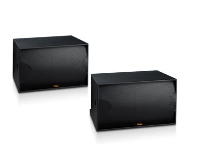 Black / Brown Subwoofer Speakers 4 Ohm 1200 Watts High SPL Outdoor Sub Bass Bin