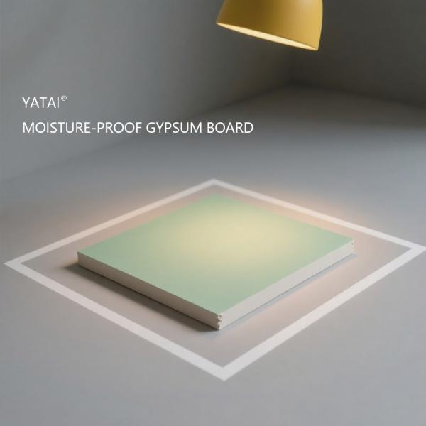 Water Absorption ≤5% Moisture Proof Gypsum Board 22kg for Interior Wall And Ceiling Decoration