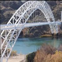 HDG Estructura de acero galvanizado Puente de conexión de tornillo Puente de acero Henvy
