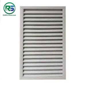Building Decorative Aluminum Sun Shade Louvers Interior Or Exterior Wall Blinds