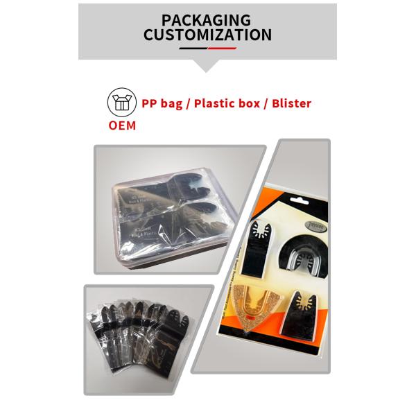 лезвия инструмента быстрого выпуска 20pcs HSS осциллируя деревянные для пластикового металла