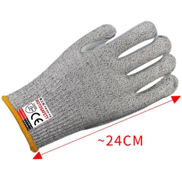 Gants en plastique noir adaptés aux applications à faible perméabilité