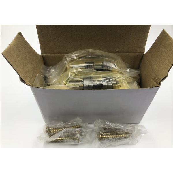 Gold Plated Hidden Door Hinges For 30mm Solid Wood Doors , Fireproof Door